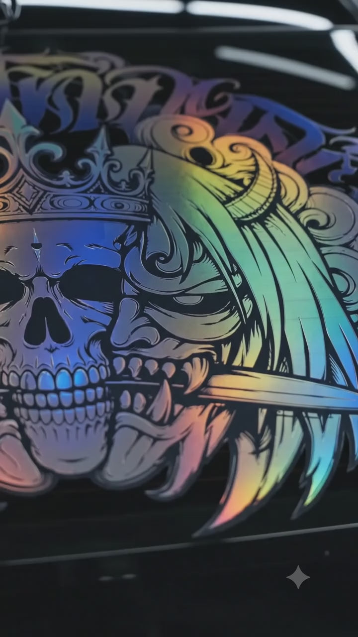 Sticker Para Parabrisas Trasero – Oni Crown Exclusive | Neo Conce