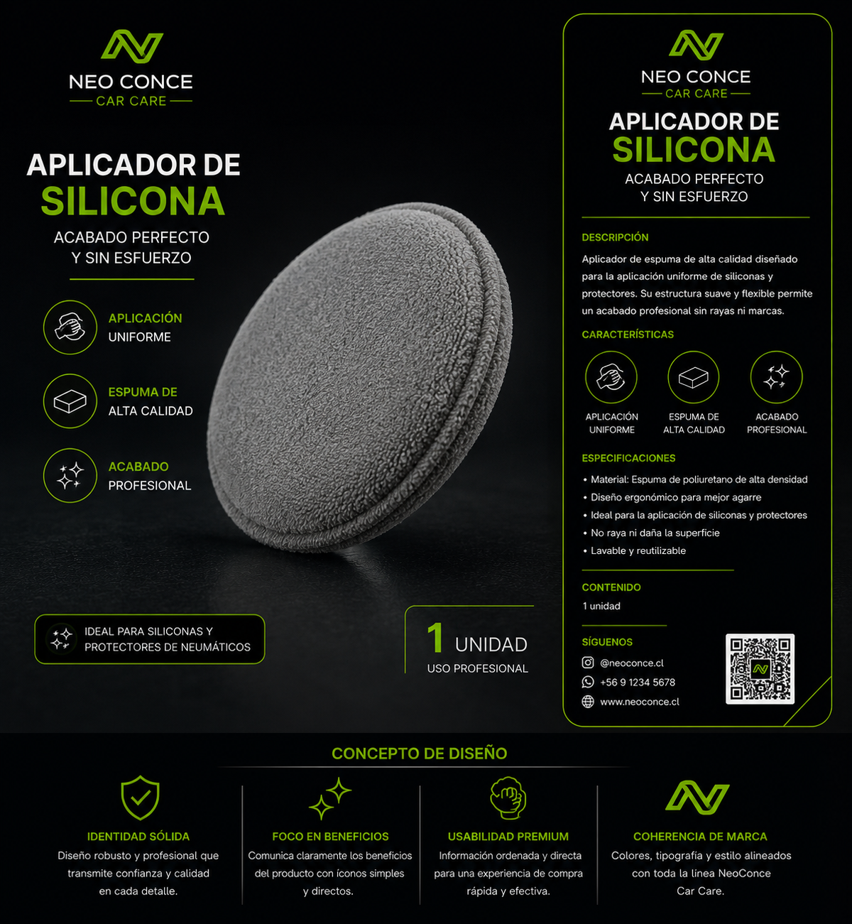 Aplicador de silicona