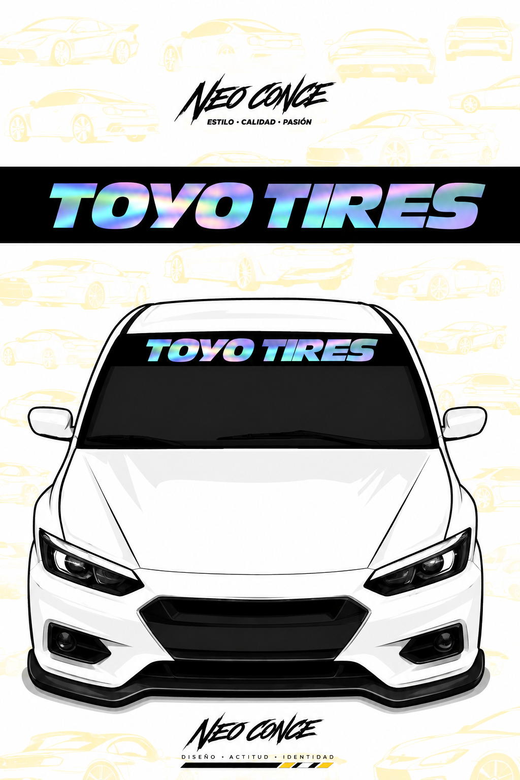 Banner para Parabrisas ToyoTires