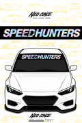 Banner para Parabrisas SPEEDHUNTER